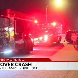 Crews respond to rollover in Providence