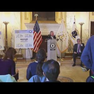 VIDEO NOW: Officials take questions on RI license plate design finalists