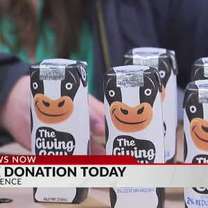 RI Food Bank receives 100K cartons of shelf-stable milk