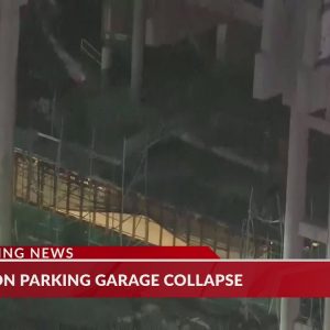 Construction worker dead after partial collapse of parking garage in Boston