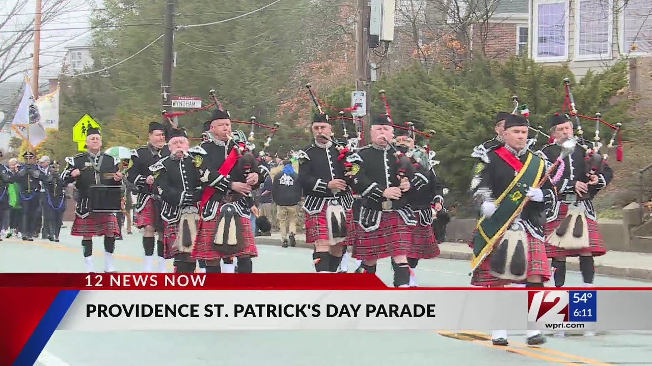 St. Patrick's Day Parade held in Providence