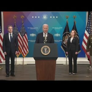 VIDEO NOW: President Biden outlines Ukraine assistance