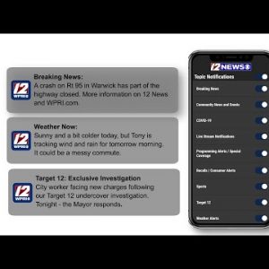 Customize 12 News App Notifications