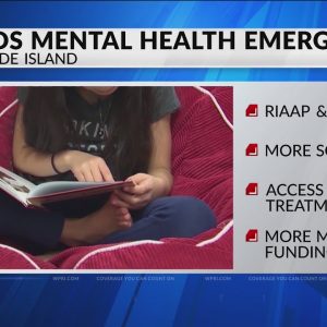 Doctors declare state of emergency for RI kids’ mental health