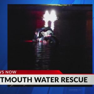 Police release new video of Dartmouth water rescue