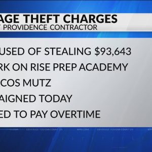 East Providence contractor charged with stealing over 90k in employee wages