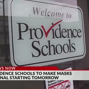 Providence schools drop masking on Monday