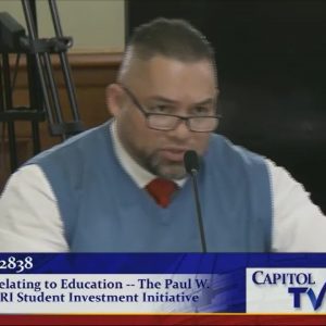 Providence superintendent testifies against changes to schools takeover