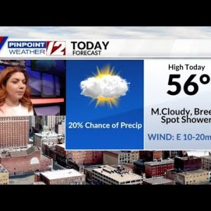 Weather Alert: Mainly Dry Today, Stormy Tonight