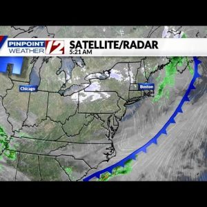 Weather Now: Breezy & Cool Today w/ Afternoon Showers