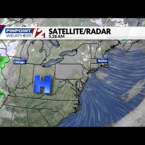 Weather Now: Cool & Sunny Today; Afternoon Showers Sunday
