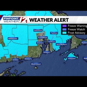 Weather Now:  Frost Advisories Tonight; Warmer Sunday