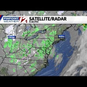 Weather Now: Increasing Clouds Tonight; Spotty Showers Tomorrow