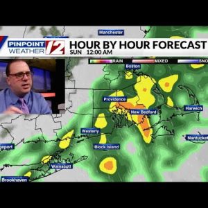 Weather Now:  Showers Tonight; Dry, Cool Easter