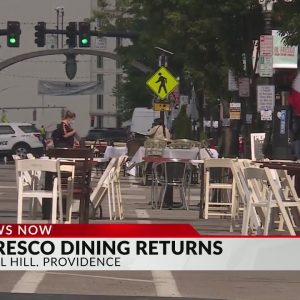 Al Fresco dining returns to Federal Hill