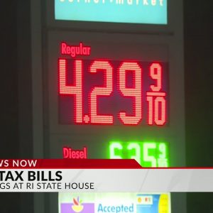 Bill suspending RI gas tax discussed as prices climb