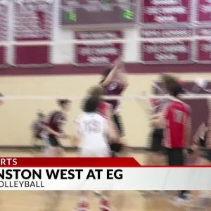 Cranston West tops East Greenwich in boys volleyball