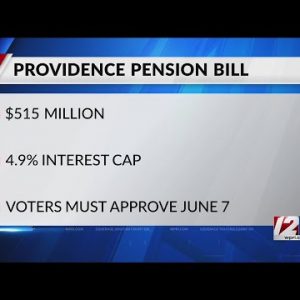 Target 12" Update on proposal for Providence to borrow money to fund pension system