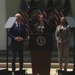 VIDEO NOW: President Biden, Vice President Harris discuss plans to lower internet costs