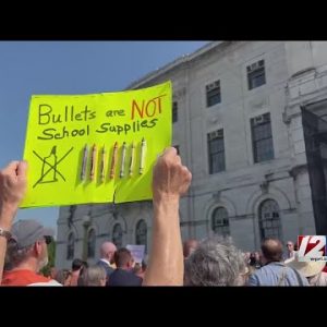 Local leaders rally for gun safety legislation