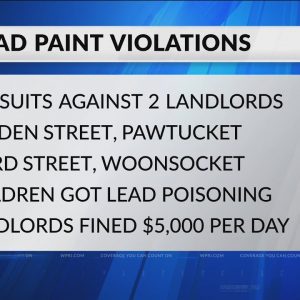 Neronha sues 2 landlords after kids get lead poisoning