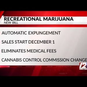 New RI cannabis bill calls for sales Dec. 1, automatic expungement