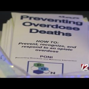 Overdose prevention training held as RI surpasses record deaths