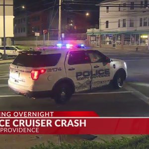 Police cruiser involved in North Providence crash