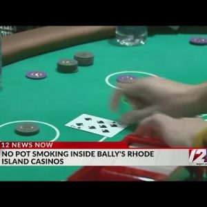 RI casinos won’t allow cannabis use indoors