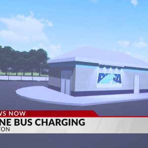 RI leaders break ground on first electric bus in-line charging station