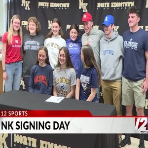 Signing day for 11 NK student-athletes