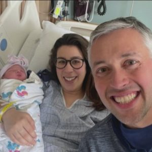 State House floor congratulates Kim and Ted on welcoming a baby girl