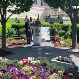 VIDEO NOW: Lt. Gov. Matos holds Garden of Heroes Memorial Day Wreath Laying Ceremony