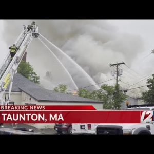 Taunton building fire