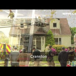 VIDEO NOW: Cranston home heavily damaged by fire