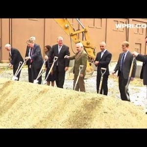VIDEO NOW: Groundbreaking for RI's first in-line bus charging station