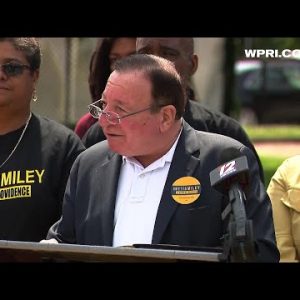 VIDEO NOW: Solomon backs Smiley after exiting Providence mayoral race