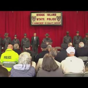 VIDEO NOW: Rhode Island State Police  memorial ceremony to honor fallen troopers
