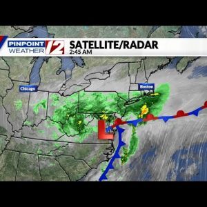Weather Now: Cloudy, Cool Rest of Weekend; Showers Possible Today