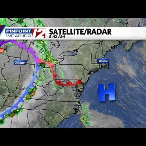Weather Now: Mild & Sunny Today; Cool, Cloudy Start to Week
