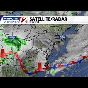 Weather Now: Mild & Cloudy Tonight; Damp Weather Returns this Weekend