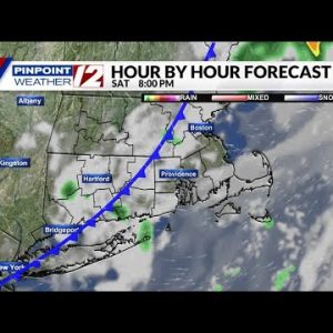 Weather Now:  Shower This Evening; Less Humid Sunday
