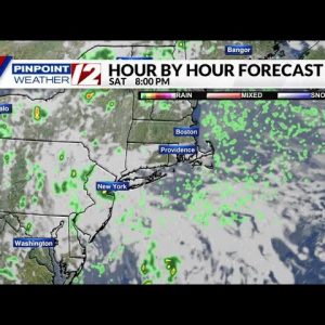 Weather Now:  Showers This Evening and Overnight; Warm and Humid Sunday