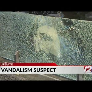Woman questioned in vandalism of Providence monument