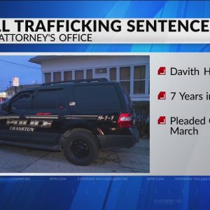 VIDEO NOW: Man who admitted to trafficking drugs was sentenced to federal prison
