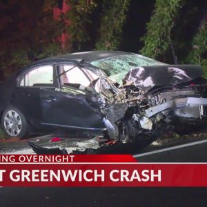 6 hospitalized in East Greenwich crash