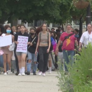Pawtucket students walkout, march in protest of inaction on gun violence