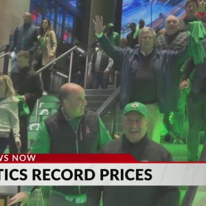 Celtics Game 3 ticket prices at TD Garden break records