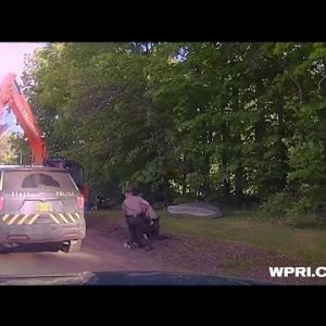 VIDEO NOW: Vermont man attacks troopers with excavator to stop son's arrest
