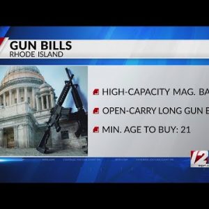 McKee to sign gun bills into law at 1:45 pm